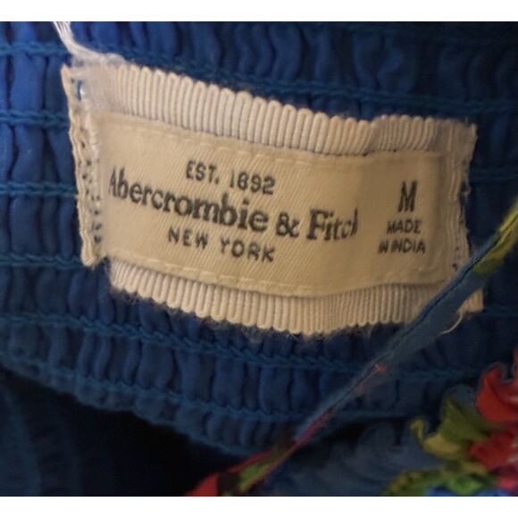 Abercrombie And Fitch Floral Dress With Pockets Size Medium - Picture 4 of 4